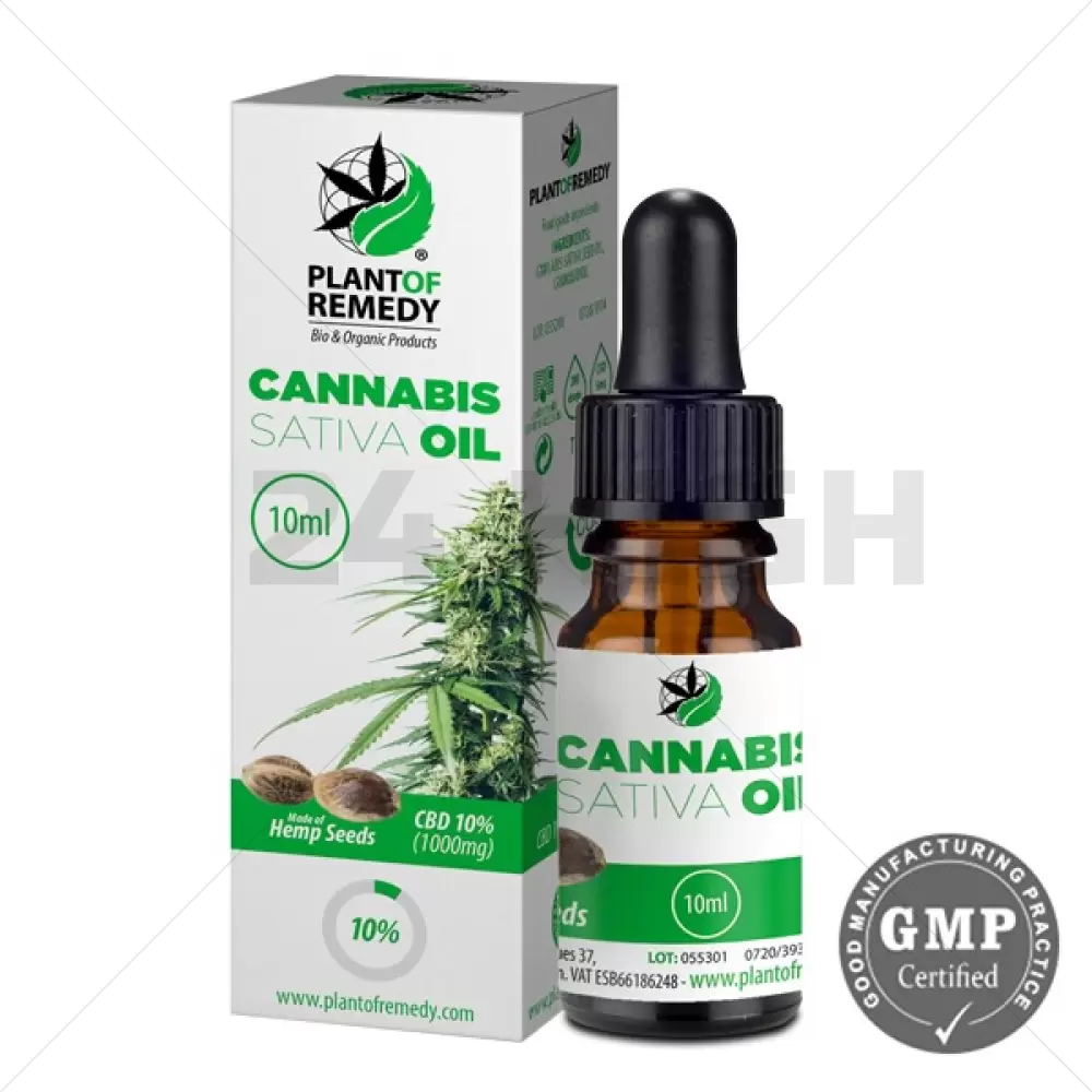 Olio di cannabis Plant of Remedy - 10% CBD (1000mg)