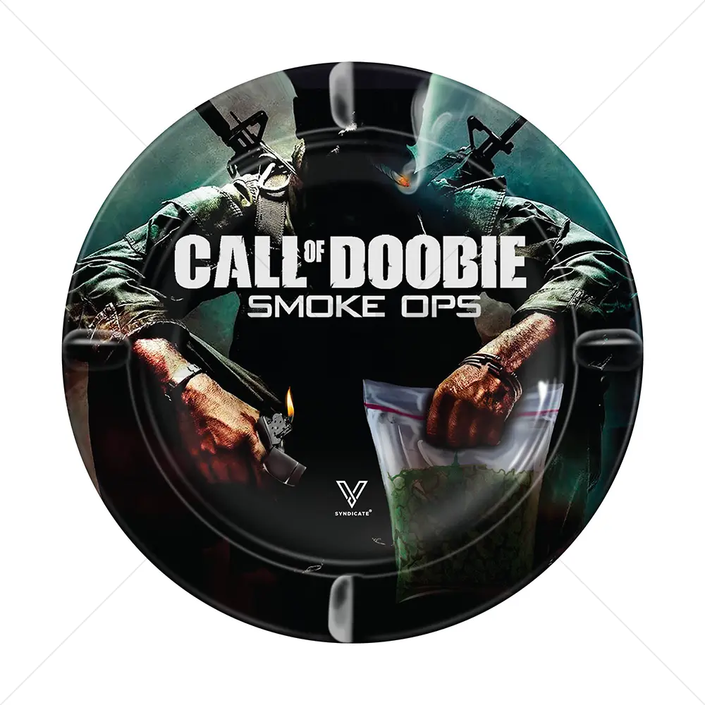 Posacenere in metallo Call of Doobie 