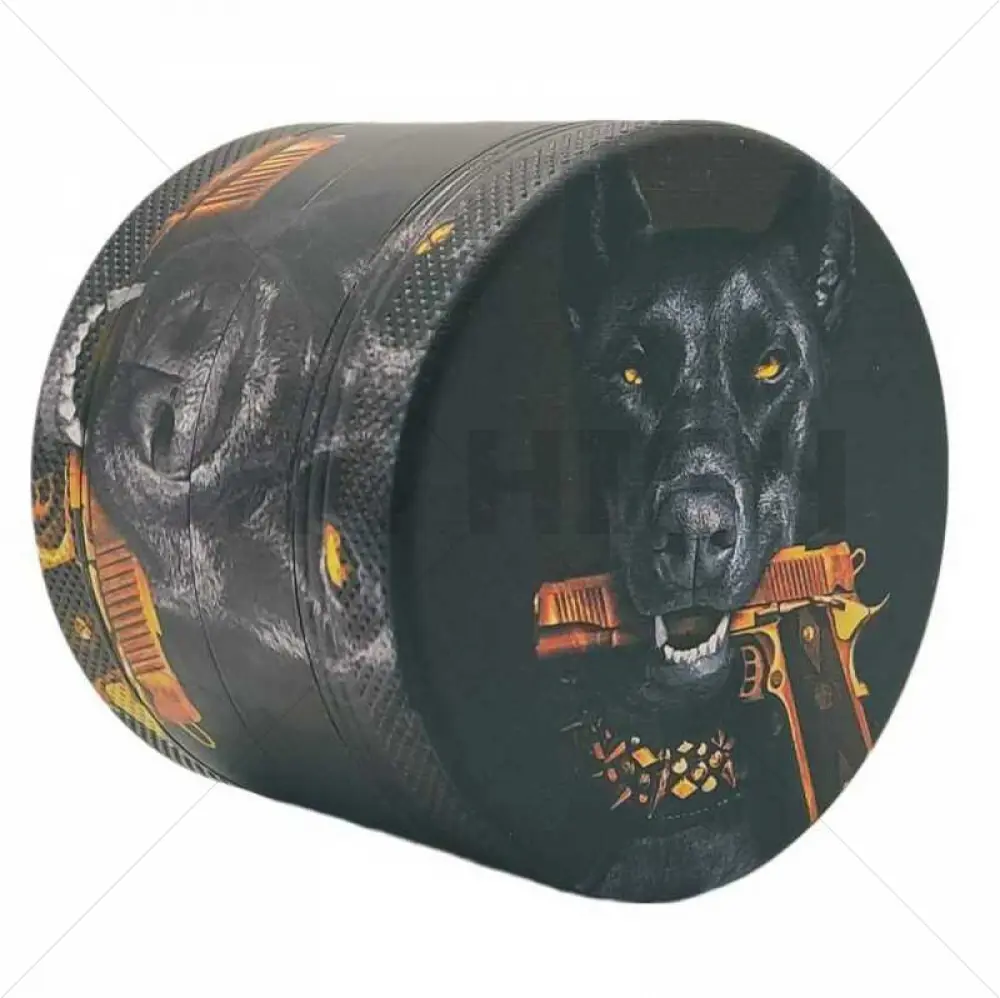 Grinder 4-Parts XL | Alluminio | 55mm | Luxury Art Series | Design 1 | Mafia Dog