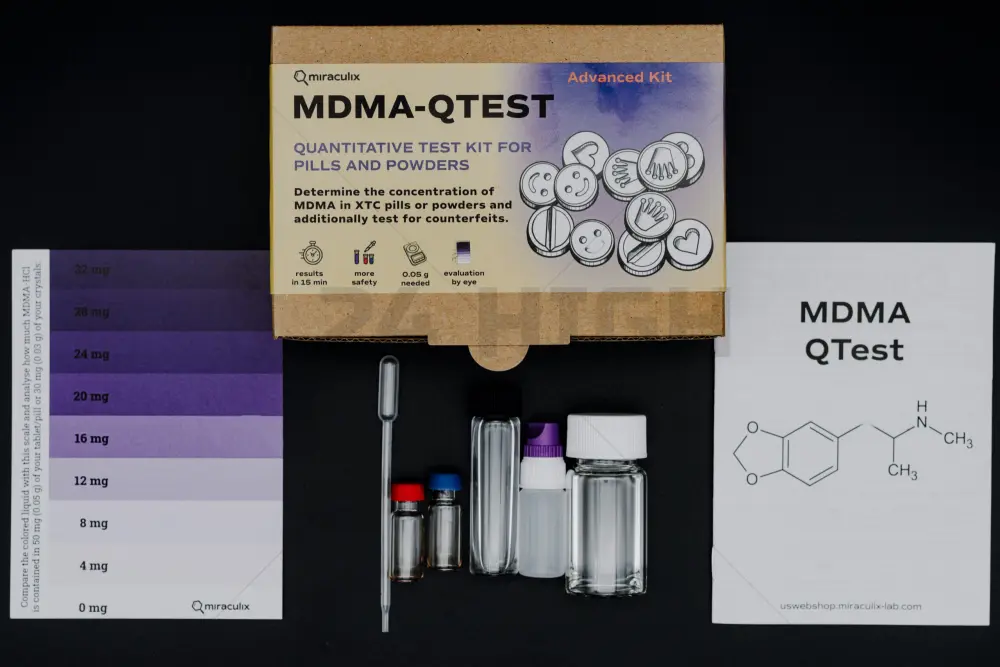 MDMA - Test QTEST (avanzato) per l'MDMA (Miraculix)