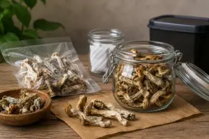 Conservare i funghi allucinogeni senza perdita di qualità: sapore, potenza e durata